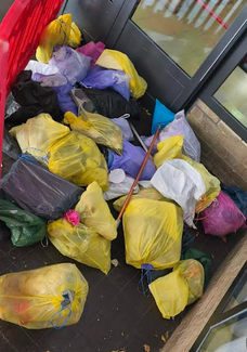 LH 5eko ikasleek jasotako zaborra