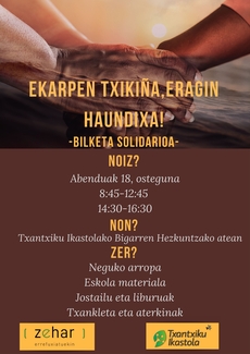 Ekarpen txikiña, eragin haundixa