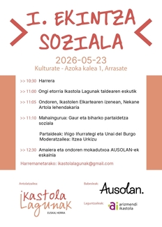 Ikastola lagunak I. ekintza soziala