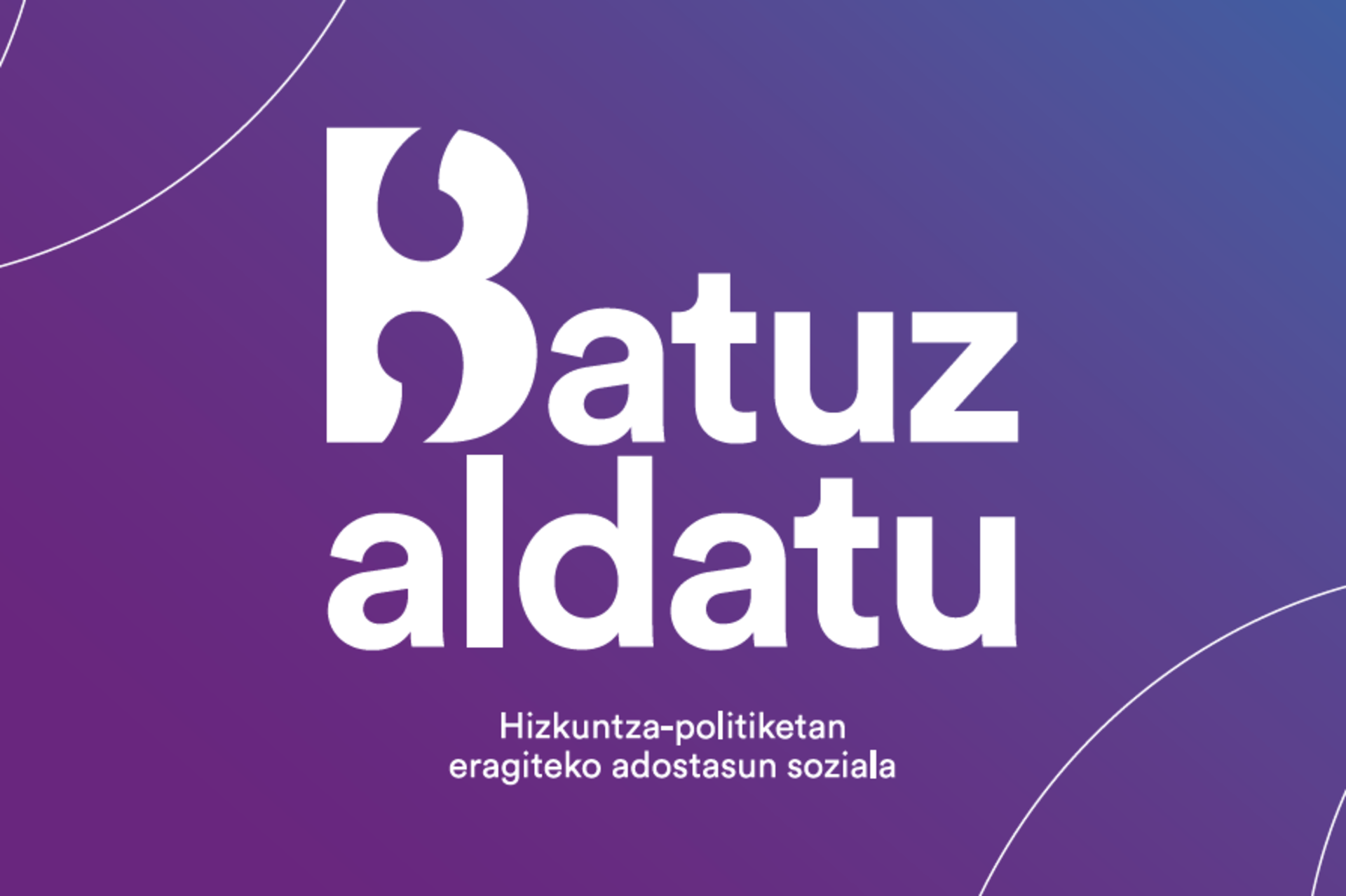 Batzu aldatu