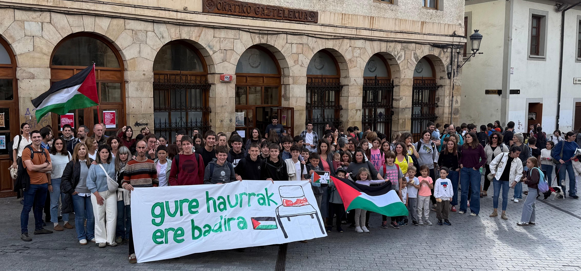 Elkarretaratzea Palestinaren alde