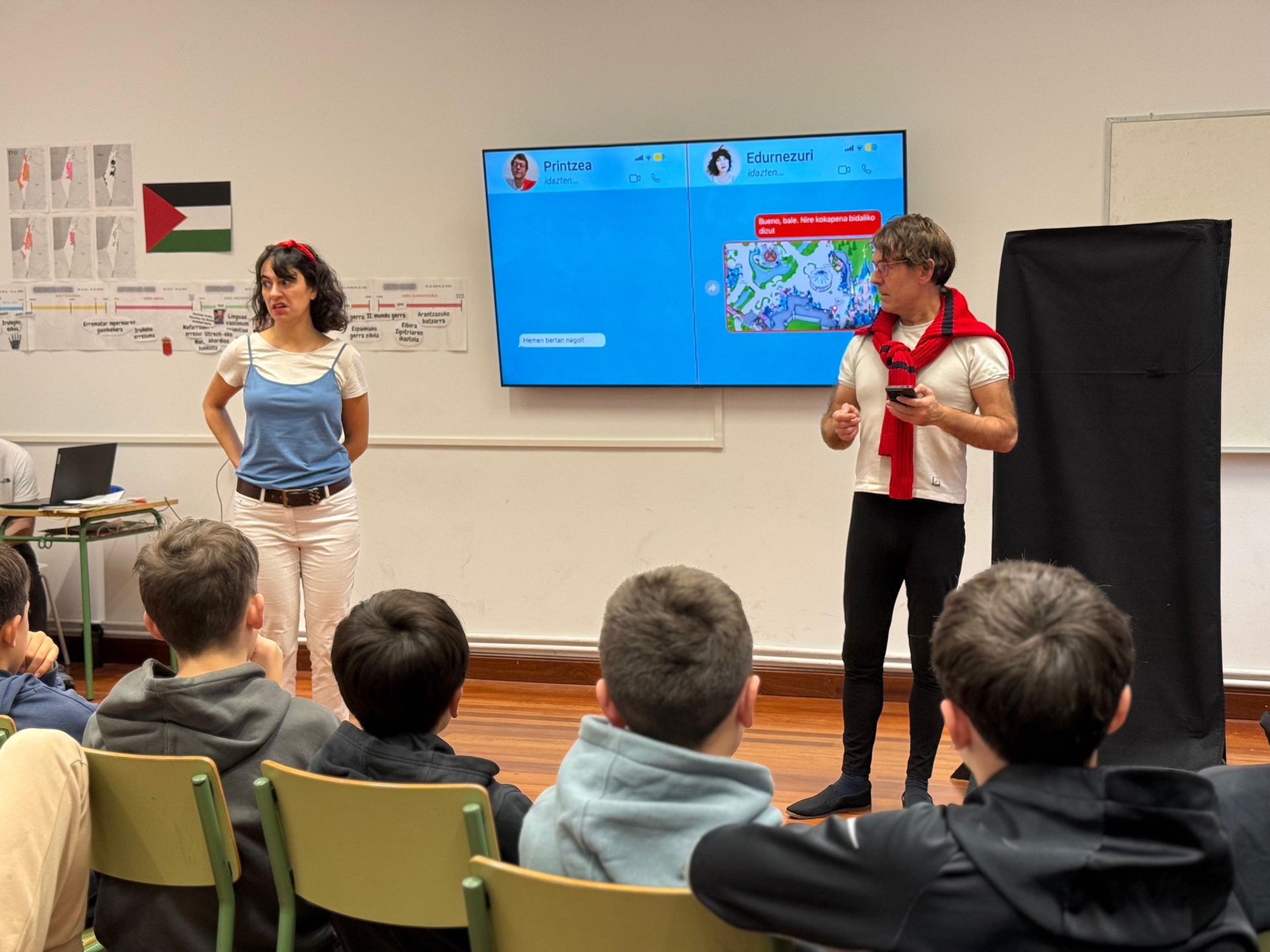 Presio estetikoa ardatz DBH 2. mailan