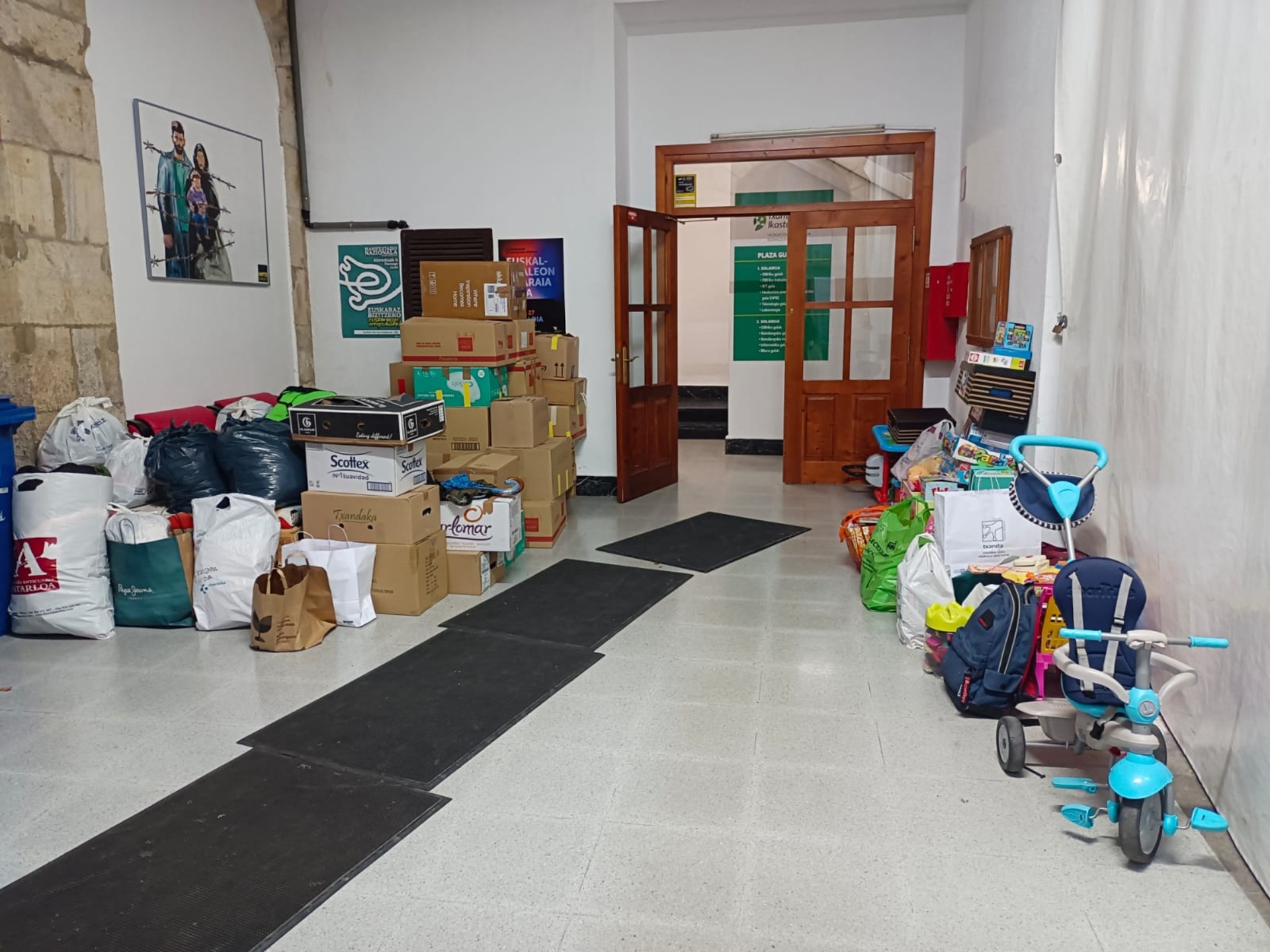 ‘Ekarpen txikiña, eragin haundixa’ Kanpaina solidario arrakastatsua